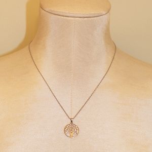 Silver Tree Necklace